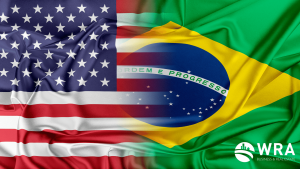 bandeira dos estados unidos e bandeira do brasil - comparativo